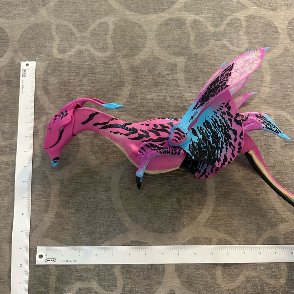 Pandora pink / blue Banshee & perch. The world of Avatar - Picture 6 of 11